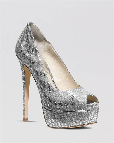 michael kors peep toe pump|Michael Kors stiletto heel pumps.